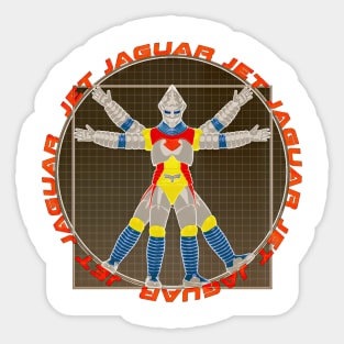 Jet Jaguar Sticker